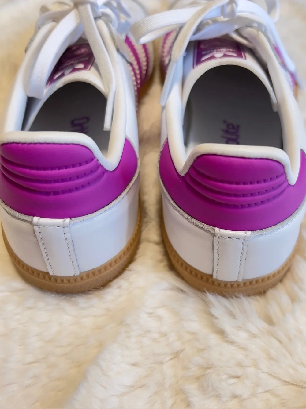 Adidas Samba OG Kids Magenta Stripes